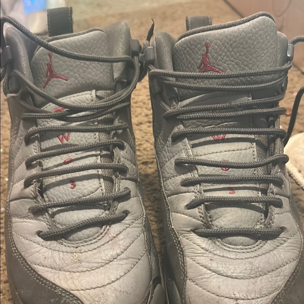 Air Jordan 12 GS Wolf Grey / Vivid Pink